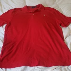 Polo by Ralph Lauren Large Red Classic fit polo